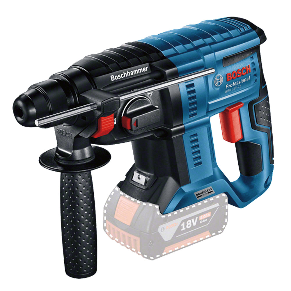 18V Cordless Rotary Hammer with SDS Plus (Tool Only) GBH 18V-21 (0 611 911 100) by Bosch