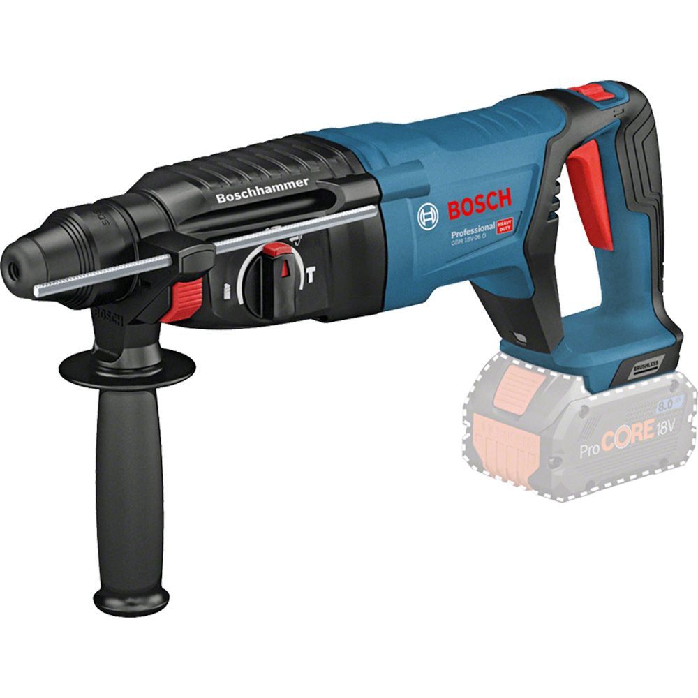 18V Rotary Hammer Bare (Tool Only) GBH18V-26D (0611916041) by Bosch