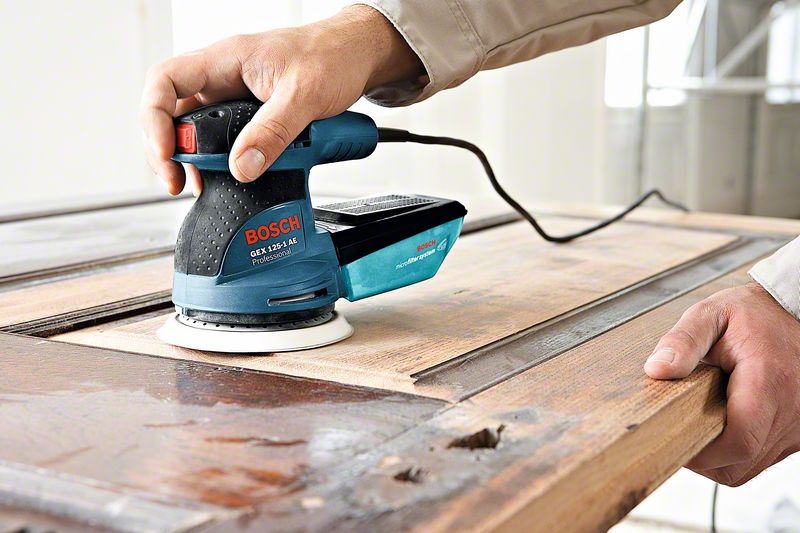 125mm (6") 250W Random Orbital Sander GEX125-1AE (0601387540) by Bosch