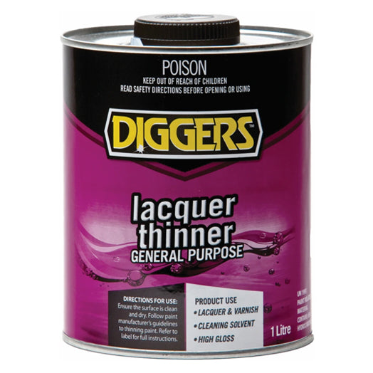 1L Lacquer Thinners 17010-61DIGN by Diggers