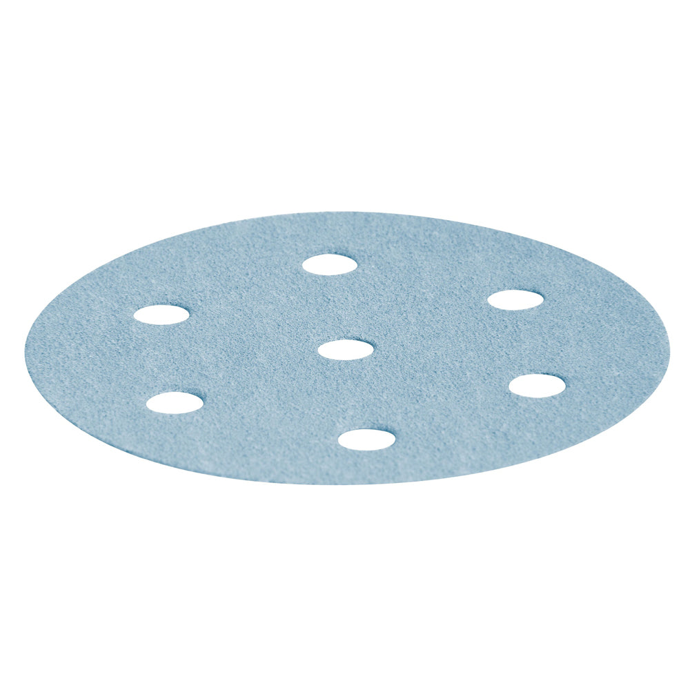 90mm (3-1/2") 6 Hole 180G Abrasive Granat Disc (100Pce) 497369 by Festool