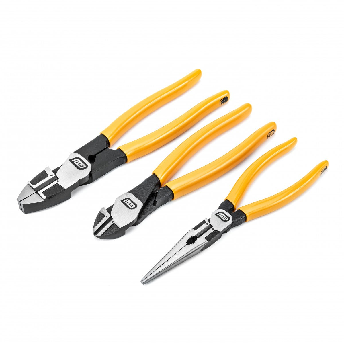3Pce Pitbull Dipped Handle Plier Set 82202 by Gearwrench