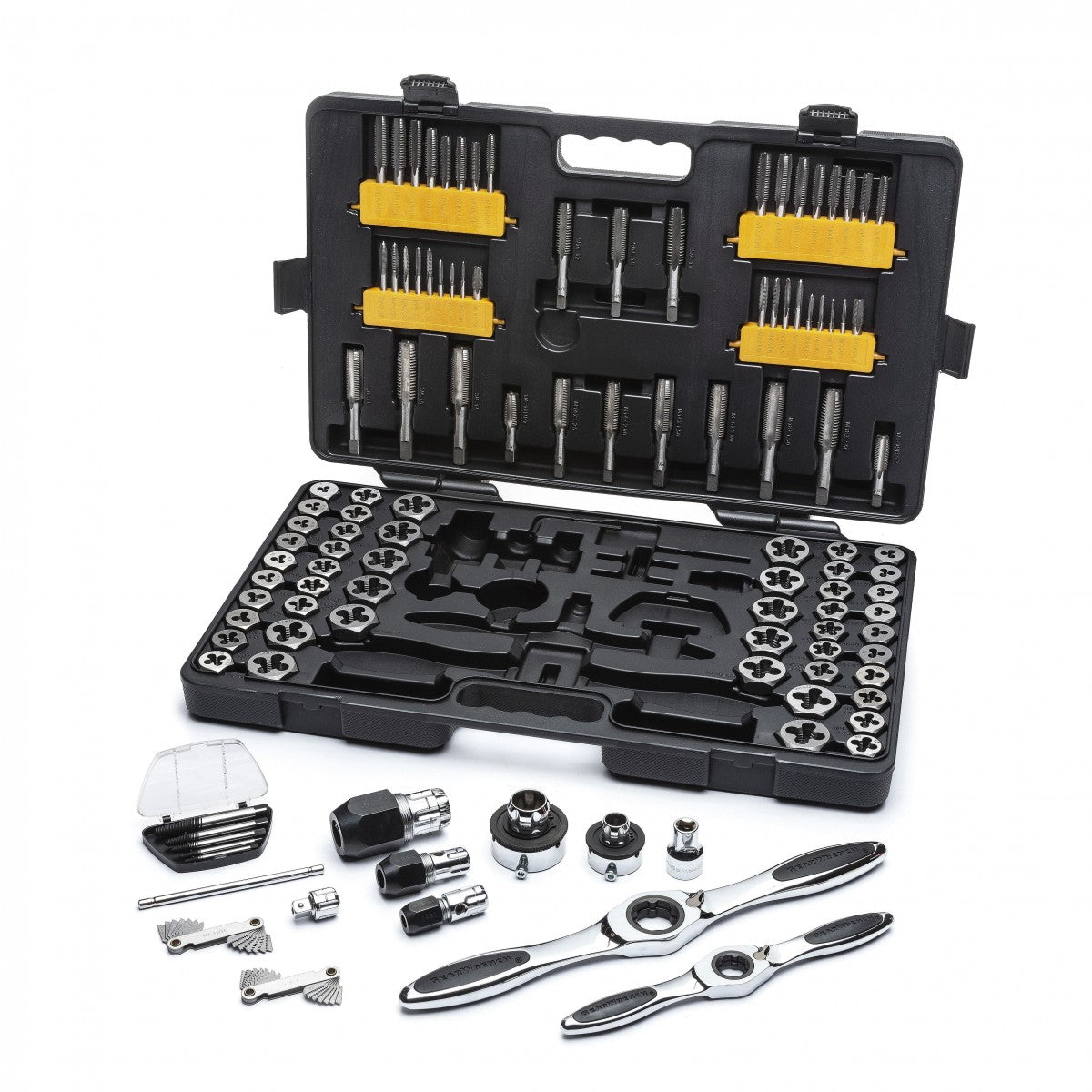114Pce Metric + Imperial Ratcheting Tap & Die Set 82812 by Gearwrench