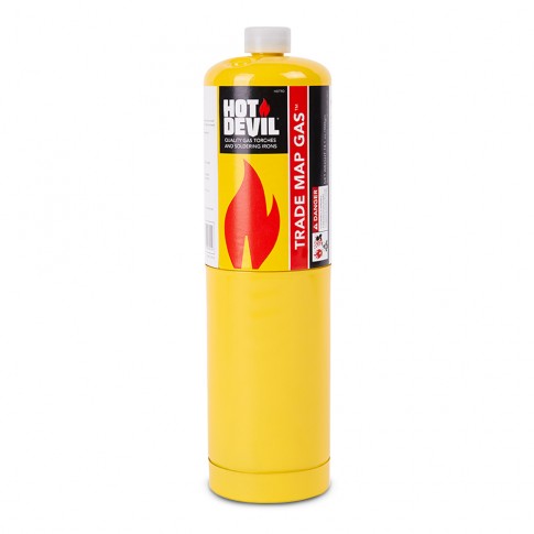 400g Trade Map Gas Cylinder HDTRD by Hot Devil