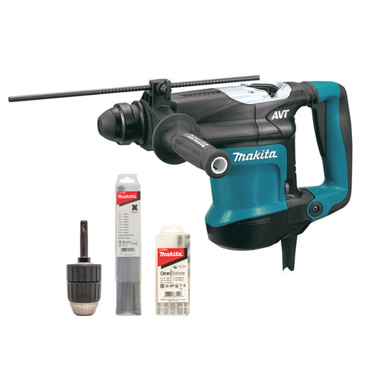 850W 32mm SDS-Plus Rotary Hammer HR3210CX1 by Makita