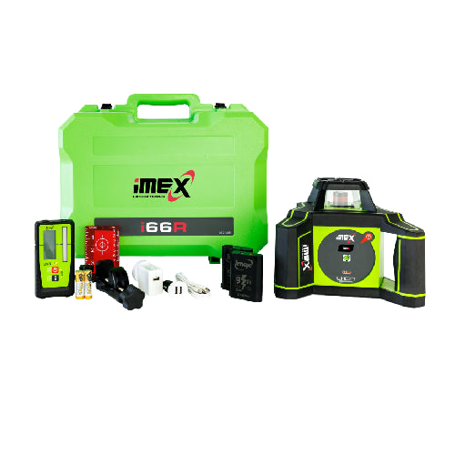 Red Beam Rotary Laser Set 012-I66R by Imex