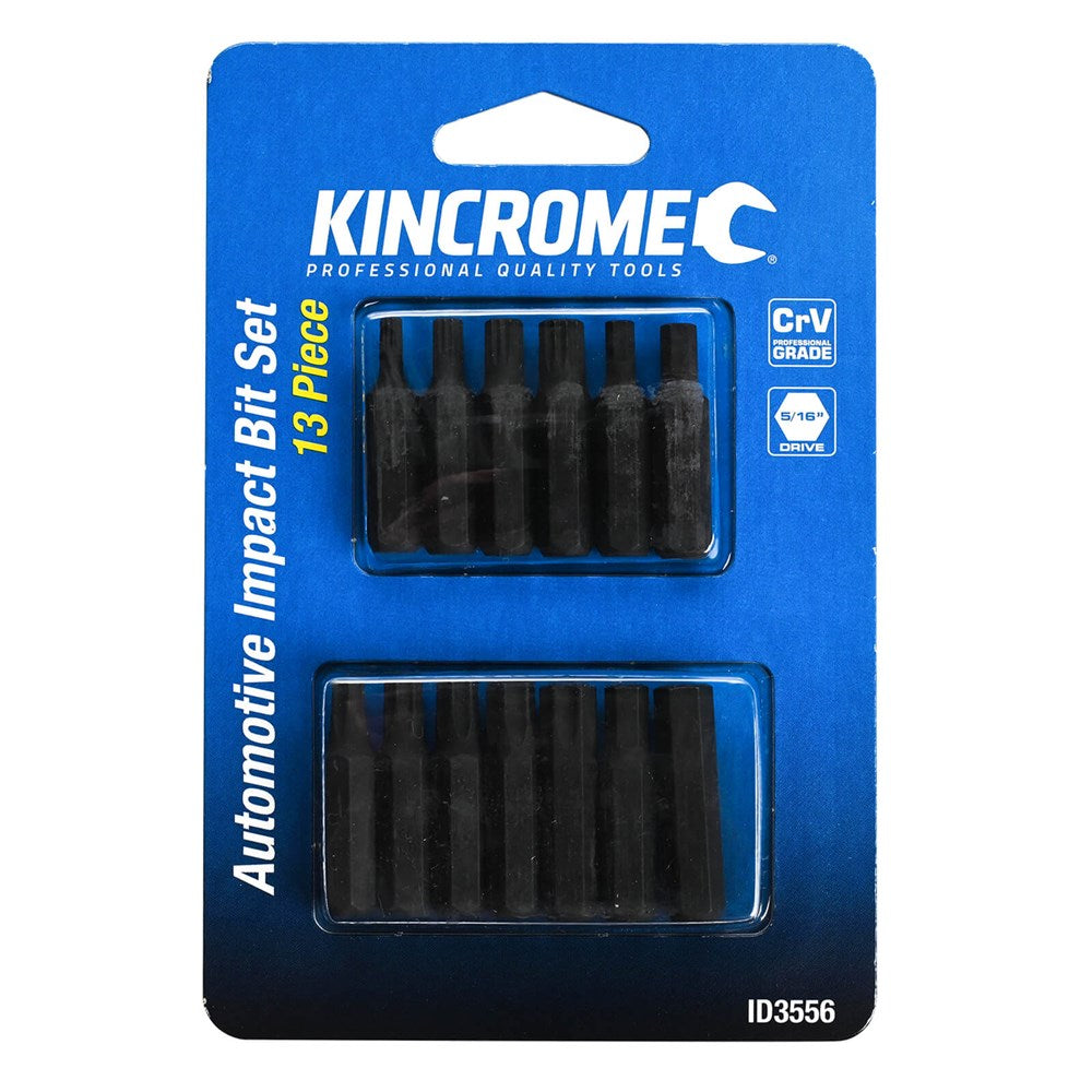 13Pce Automotive Screwdriver Bits ID3556 by Kincrome