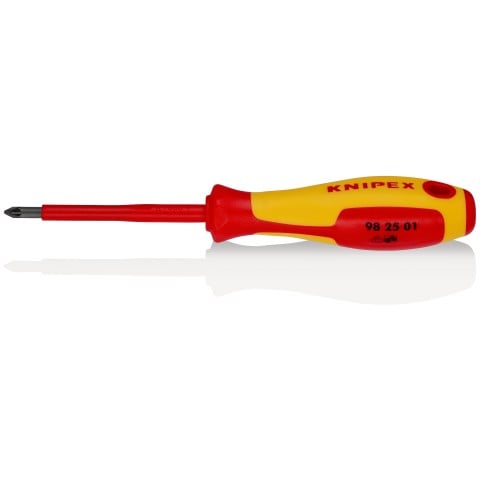 187mm PZ1 Cross Recessed Screwdriver 982501 by Knipex