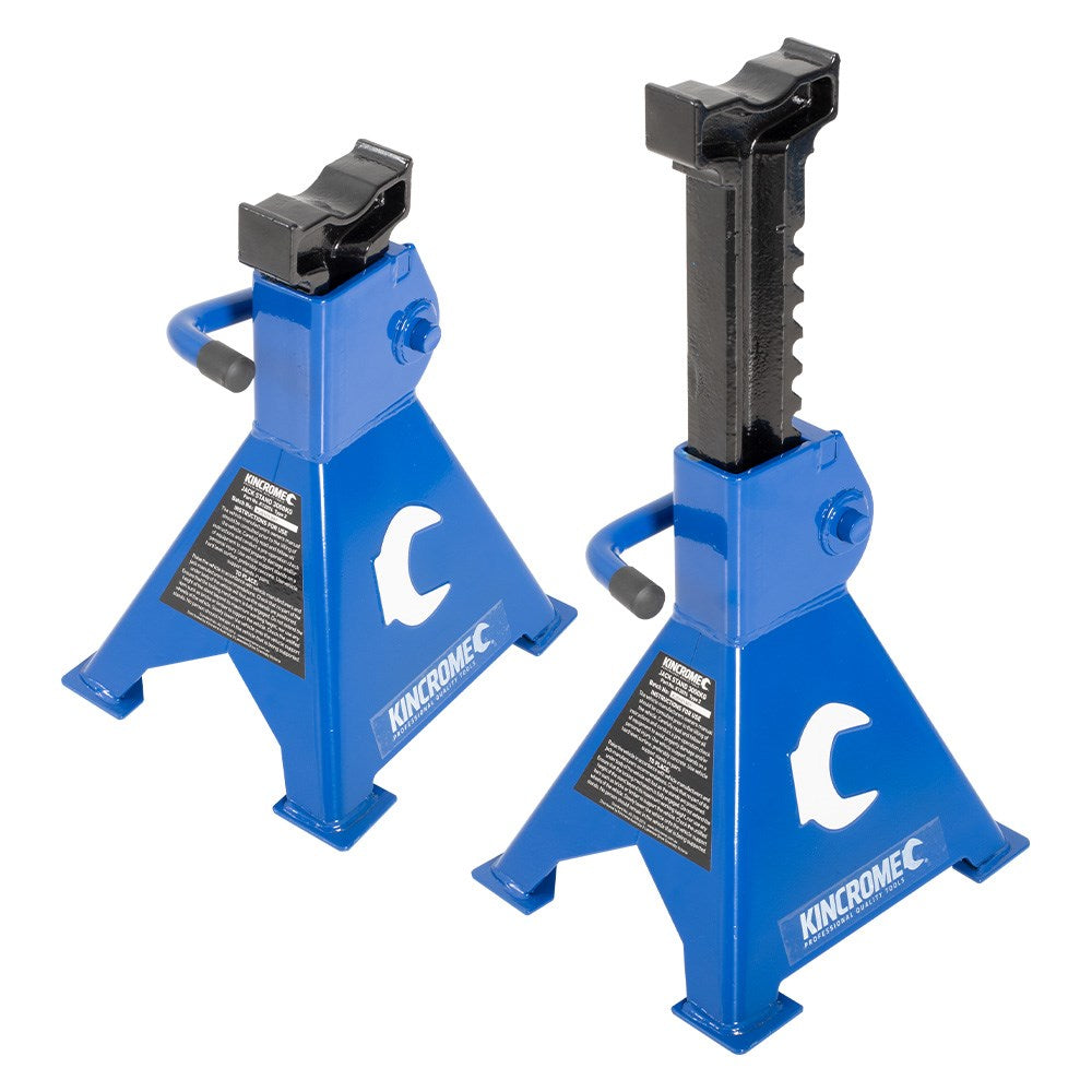 2Pce 3000Kg Ratchet Jack Stand K12074 by Kincrome