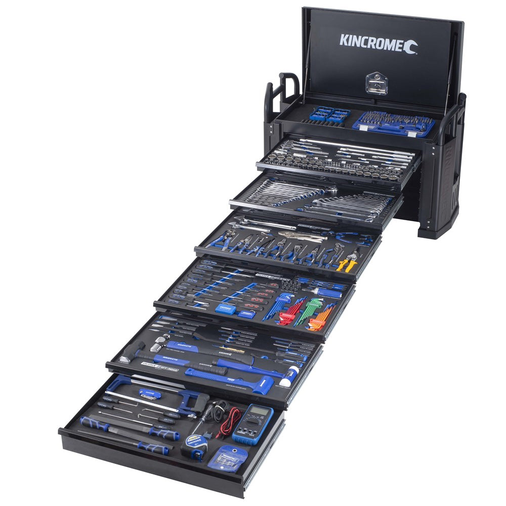 452Pce 6 Drawer Off Road Field Service Tool Chest (With Tools) Black K1285 by Kincrome