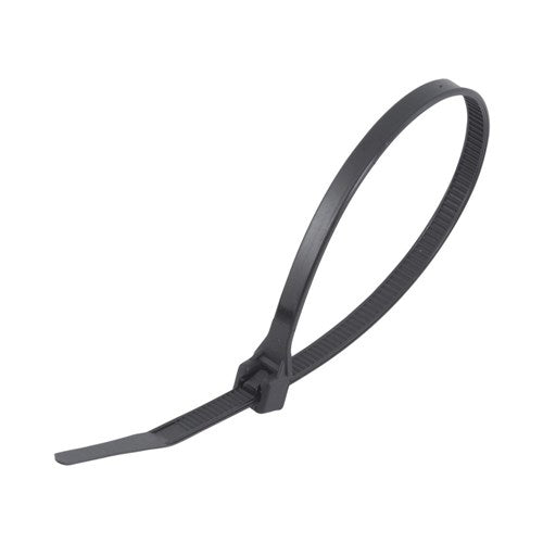 10Pce 530mm x 7.6mm Black Cable Tie Pack WB22100HD by Crescent
