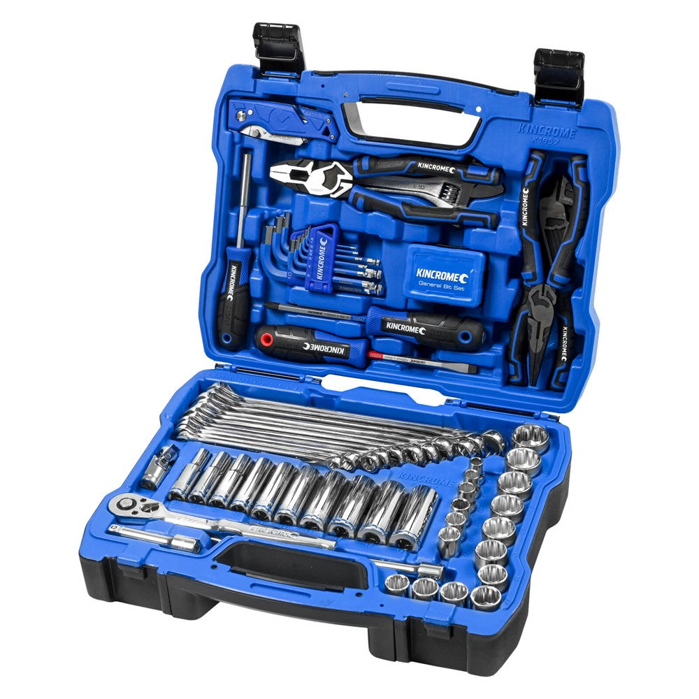 92Pce 3/8" Portable Tool Kit Metric Drive K1857 by Kincrome