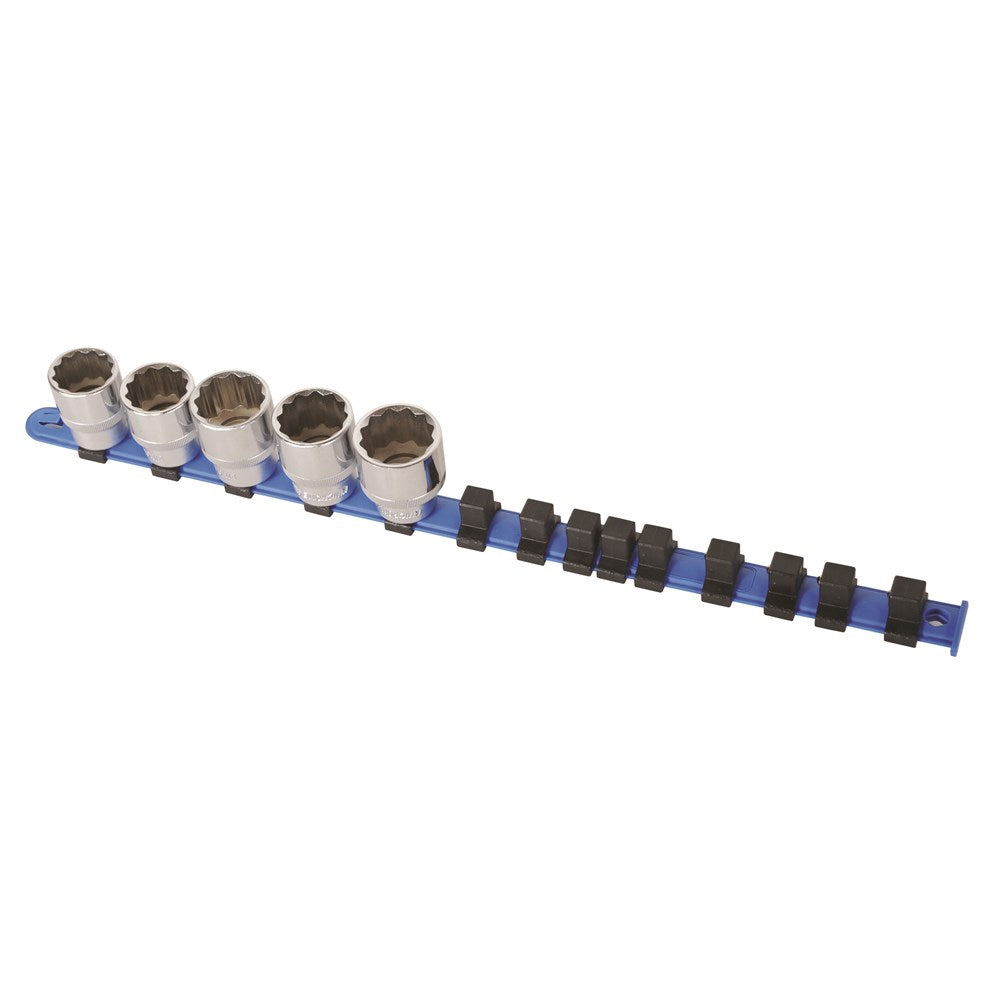 1/4" Drive Socket Rail including 20 Clips K2073 by Kincrome