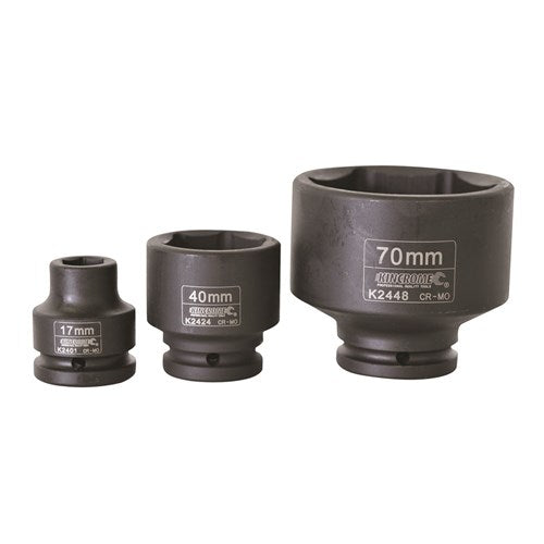 70mm 3/4" Drive Impact Socket Metric K2448 by Kincrome