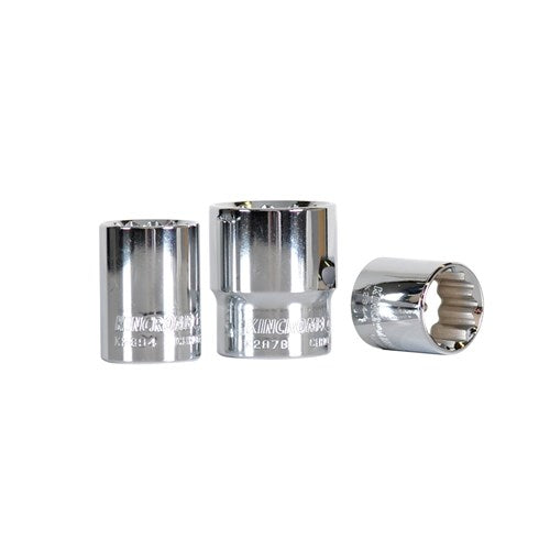 8mm 1/2" Drive (Mirror Polish) Socket Metric K2860 by Kincrome