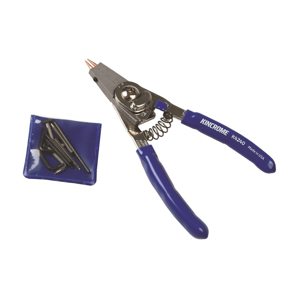 250mm (10") Interchangeable Circlip Pliers K4242 by Kincrome