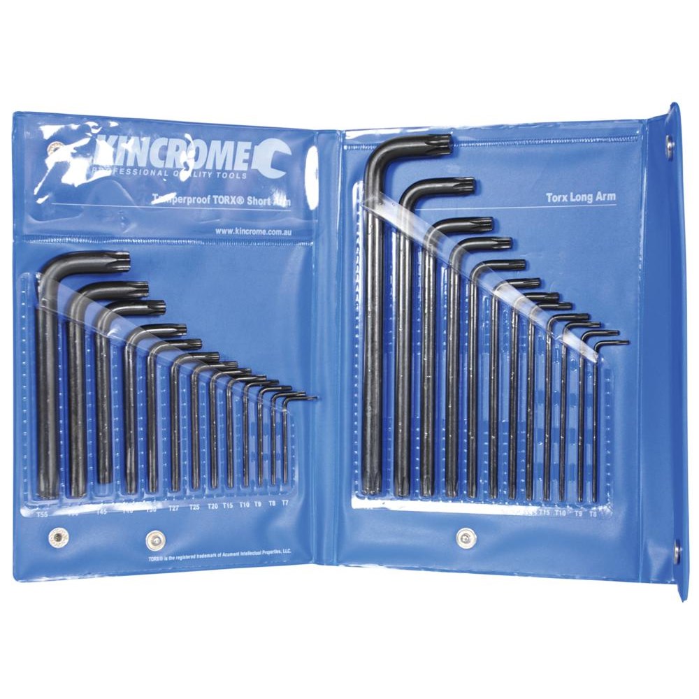 25Pce Torx & Tamperproof Set K5055 by Kincrome