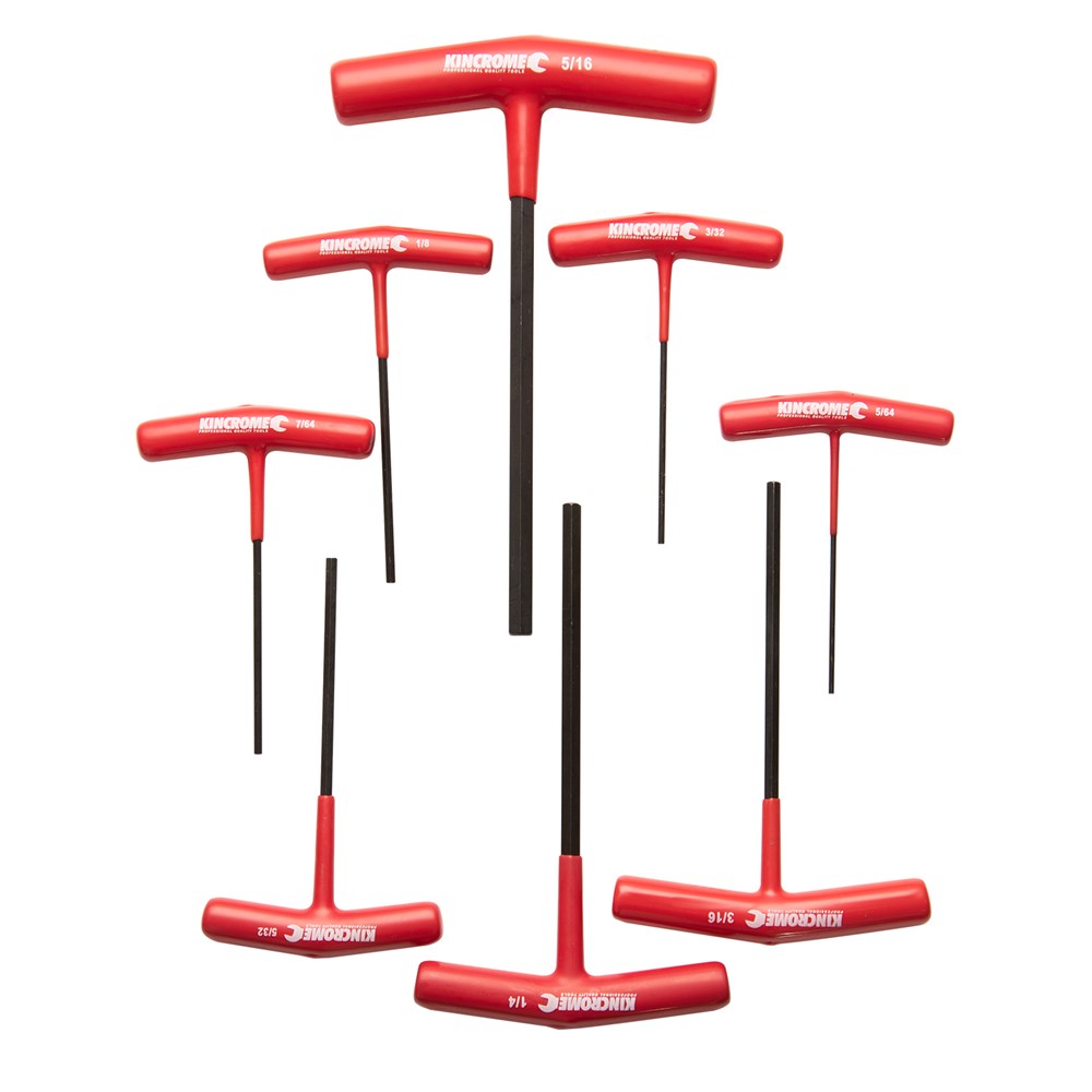 8Pce T-Handle Hex Key Set K5282 by Kincrome