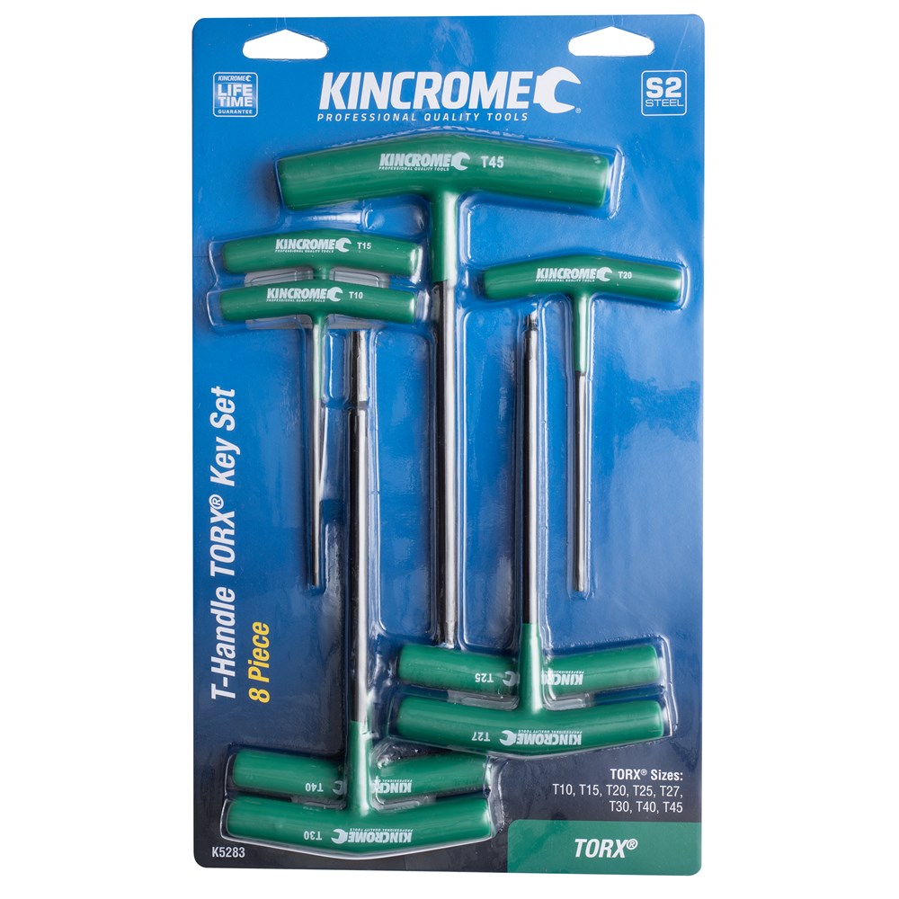 8Pce T-Handle Torx Key Set K5283 by Kincrome