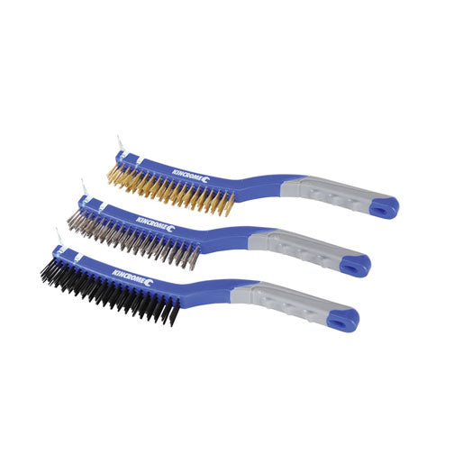 3 Pce Wire Brush Set Large K6370 by Kincrome