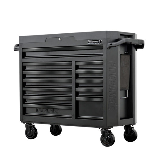 12 Drawer Contour Wide Tool Trolley Black Series K7542 By Kincrome