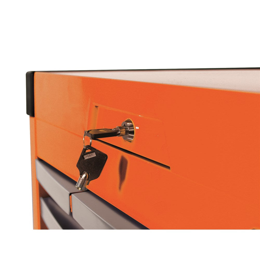 8 Drawer Flame Orange Contour Tool Chest K7748O by Kincrome
