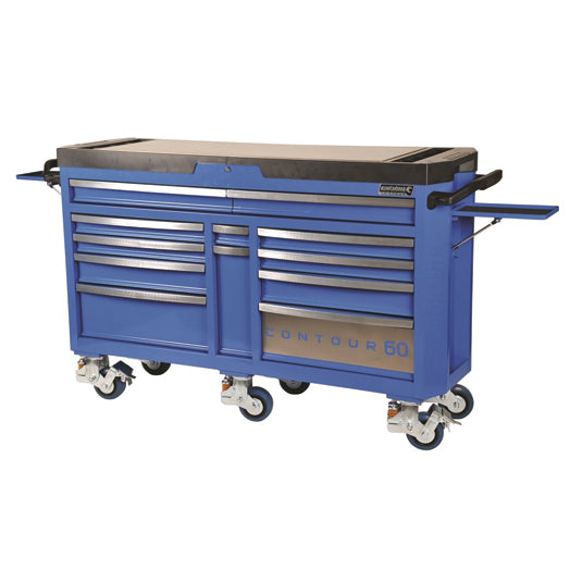 12 Drawer CONTOUR 60 Superwide Tool Trolley K7860 by Kincrome