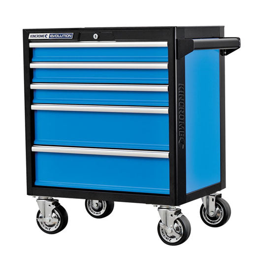 5 Drawer Blue Evolution Tool Trolley K7925 by Kincrome