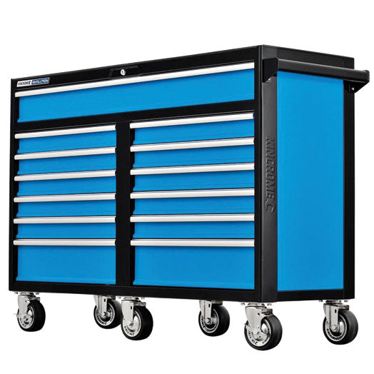 13 Drawer Blue Evolution Series Extra Wide Tool Trolley K7963 by Kincrome