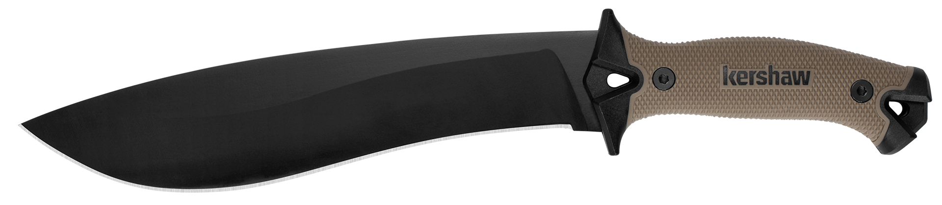 10" Fixed Blade Knife Tan Handle W/Sheath KS1077TAN by Kershaw / AOS