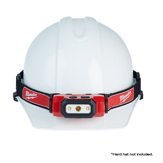 USB Rechargeable Hard Hat Headlamp Kit L4HL-201 by Milwaukee