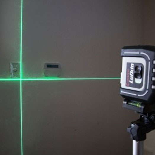 Green Beam Self Levelling Cross Line Laser Level with Tripod LCL35G by Lufkin