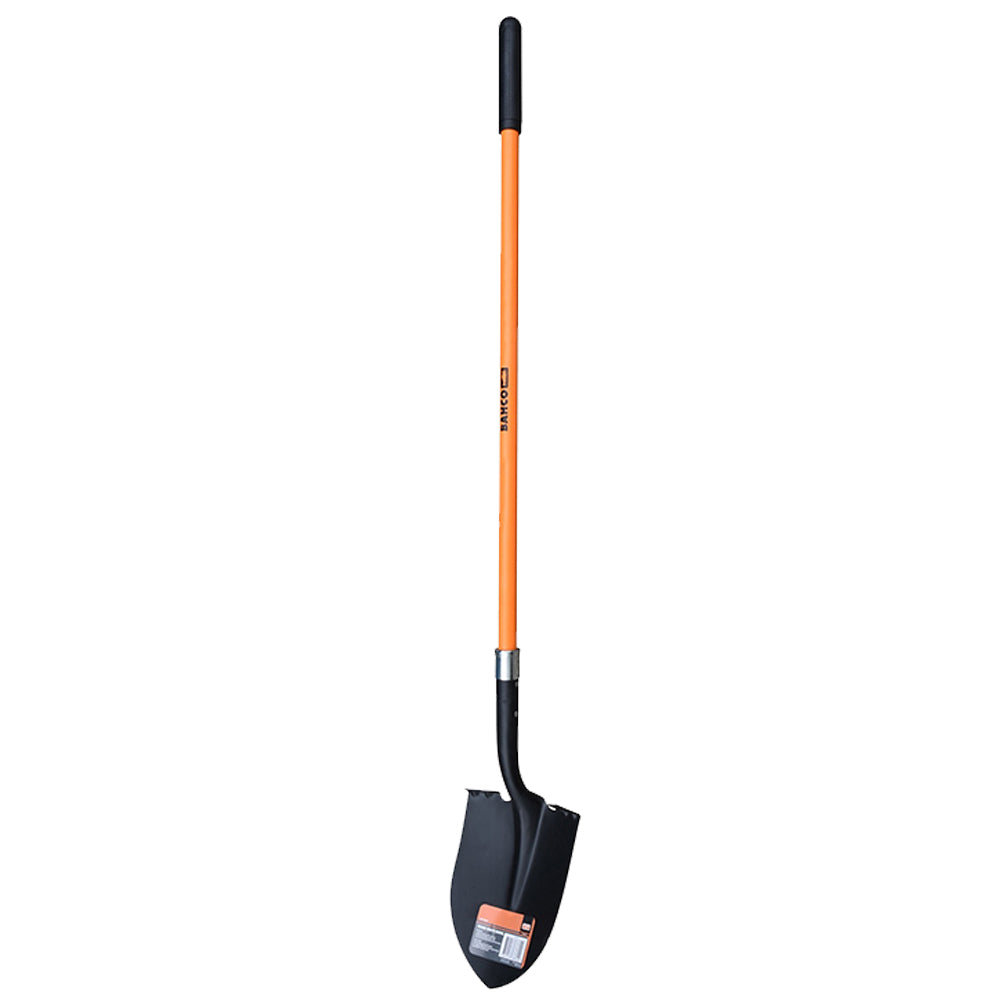 Digging Round Mouth Shovel with Steel Handle LST-8001 by Bahco