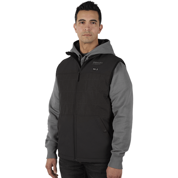 M12 Axis Heated Vest Black M12HPVBLACK20 by Milwaukee