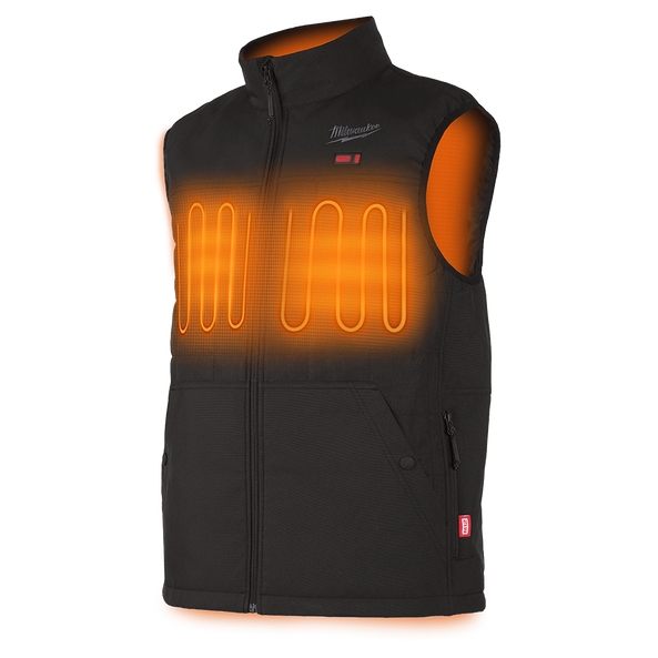 M12 Axis Heated Vest Black M12HPVBLACK20 by Milwaukee