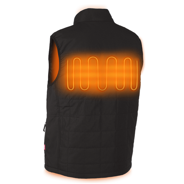 M12 Axis Heated Vest Black M12HPVBLACK20 by Milwaukee