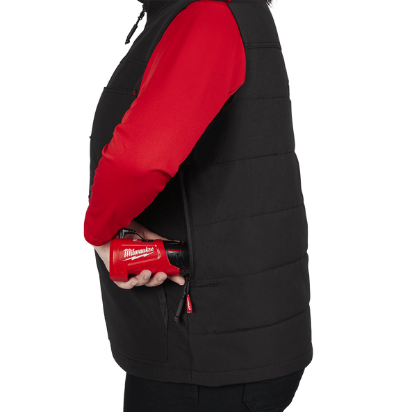 M12 Axis Women's Heated Vest Black M12HPVWBLACK20 by Milwaukee