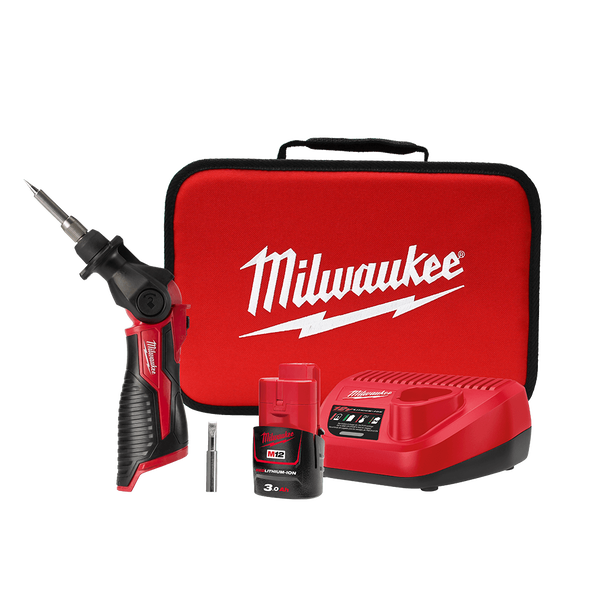 *Limited Edition* 12V 3.0Ah Soldering Iron Kit M12SI-301B by Milwaukee