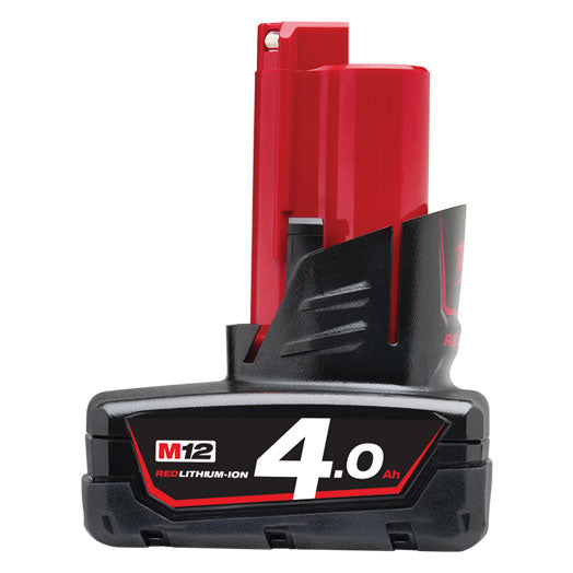 12V 4.0Ah REDLITHIUM™-ION Battery M12B4 by Milwaukee