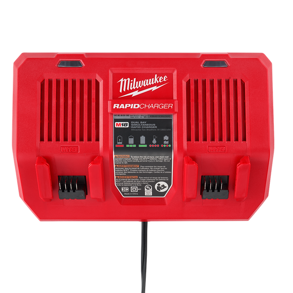 18V Dual Bay Simultaneous Rapid Charger M18DFC by Milwaukee