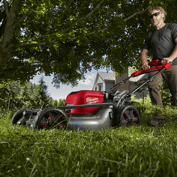 Battery powered discount weed eater milwaukee