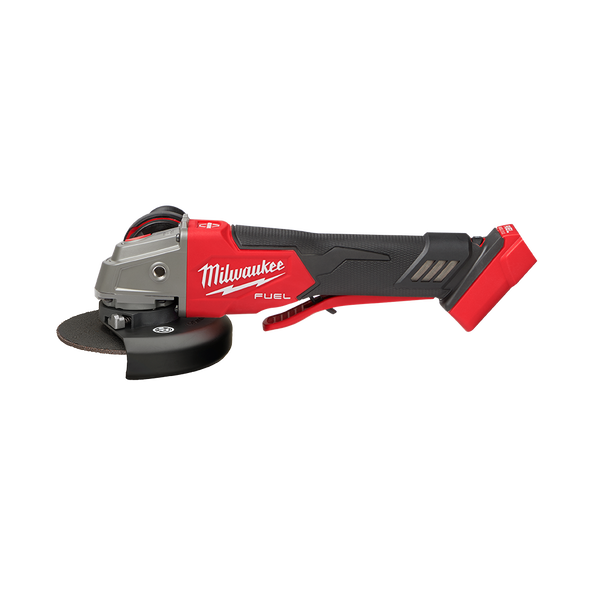 18V 125mm FUEL Variable Speed Braking Angle Grinder with Deadman Paddle Switch Bare (Tool Only) M18FAGV125XPDB-0 by Milwaukee
