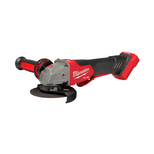 18V 125mm FUEL Variable Speed Braking Angle Grinder with Deadman Paddle Switch Bare (Tool Only) M18FAGV125XPDB-0 by Milwaukee