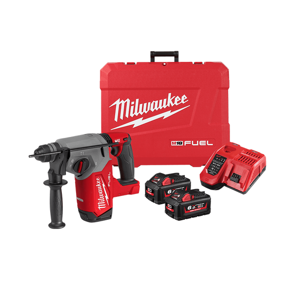 18V FUEL 26mm SDS Plus Rotary Hammer Kit M18FH-602C by Milwaukee