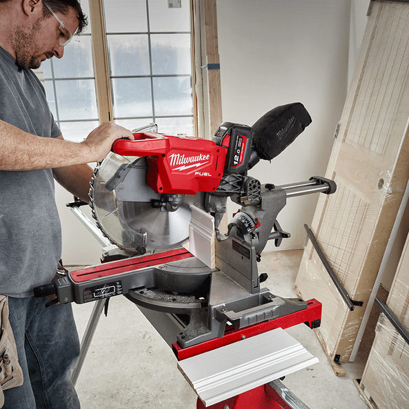 18V 305mm Dual Bevel Sliding Compound Mitre Saw Bare (Tool Only) M18FMS305-0 by Milwaukee