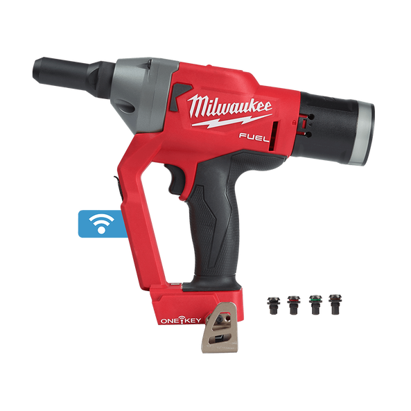 18V FUEL 1/4" Rivet Tool With One-Key Bare (Tool Only) M18FPRT-0 By Milwaukee