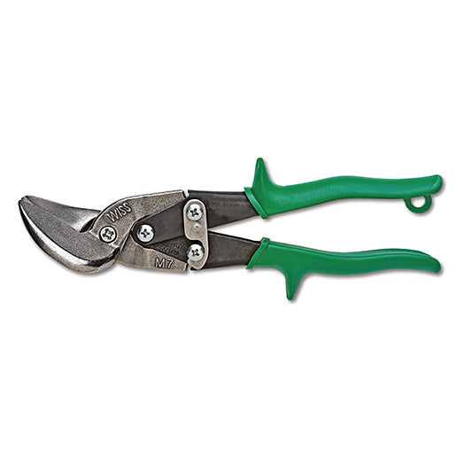 235mm MetalmasterÂ® Offset Straight and Right Cut Aviation Snips suit Low Carbon Cold Rolled Steel M7R by Wiss