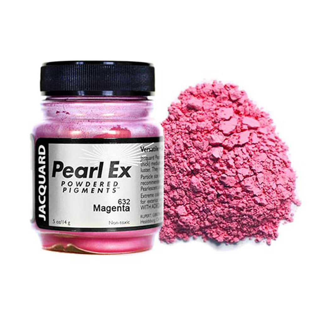 21g 'Magenta' 632 Pearl Ex Powdered Pigment by Jacquard