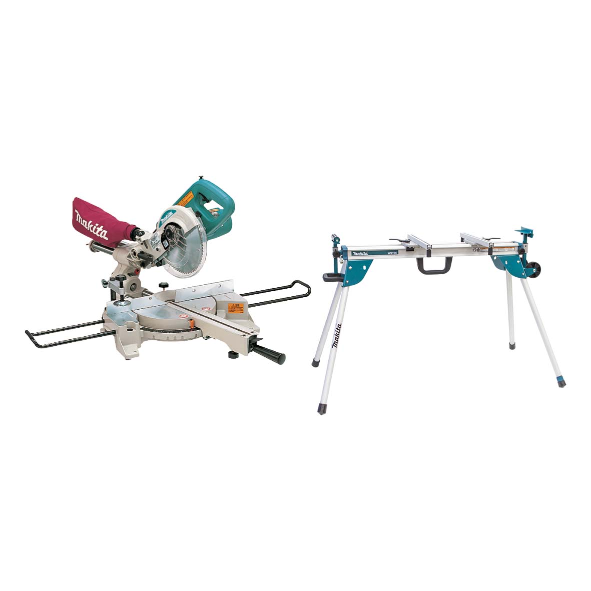 190mm (7-1/2") Slide Compound Saw & Mitre Stand Kit MAK-COMBO-015 By Makita