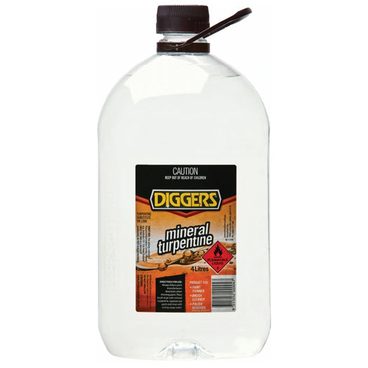 4L Mineral Turpentine 16010-4DIG by Diggers
